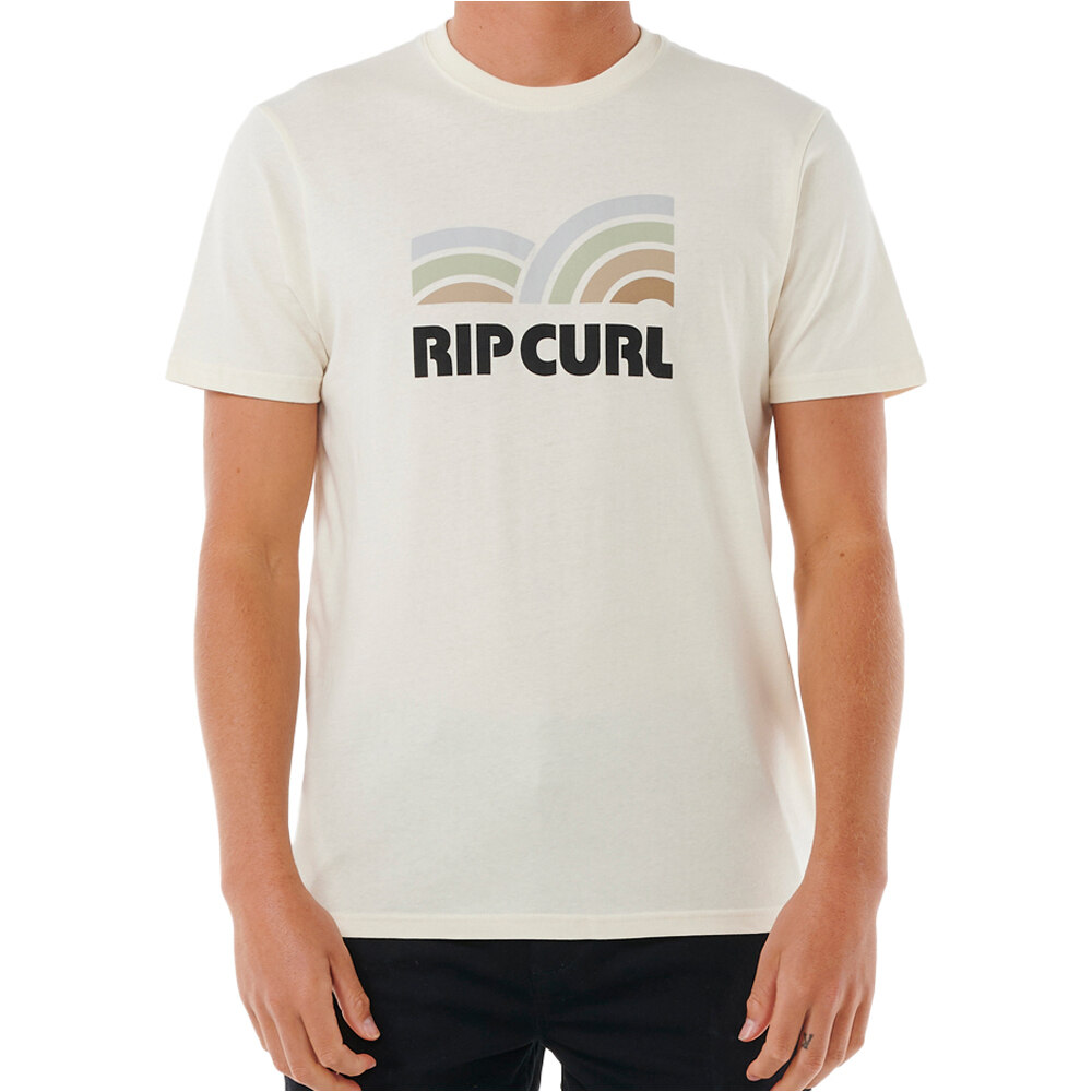 Rip Curl camiseta manga corta hombre SURF REVIVAL CAPTURE TEE vista frontal