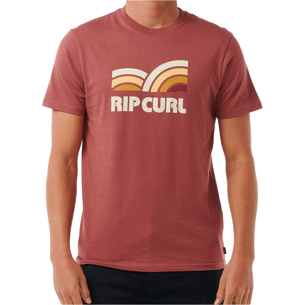 Rip Curl camiseta manga corta hombre SURF REVIVAL CAPTURE TEE vista frontal