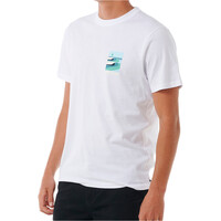 Rip Curl camiseta manga corta hombre SURF REVIVAL LINED UP TEE vista trasera