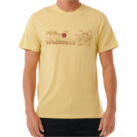 Rip Curl camiseta manga corta hombre UP THE LINE TEE vista frontal