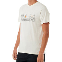 Rip Curl camiseta manga corta hombre UP THE LINE TEE vista trasera