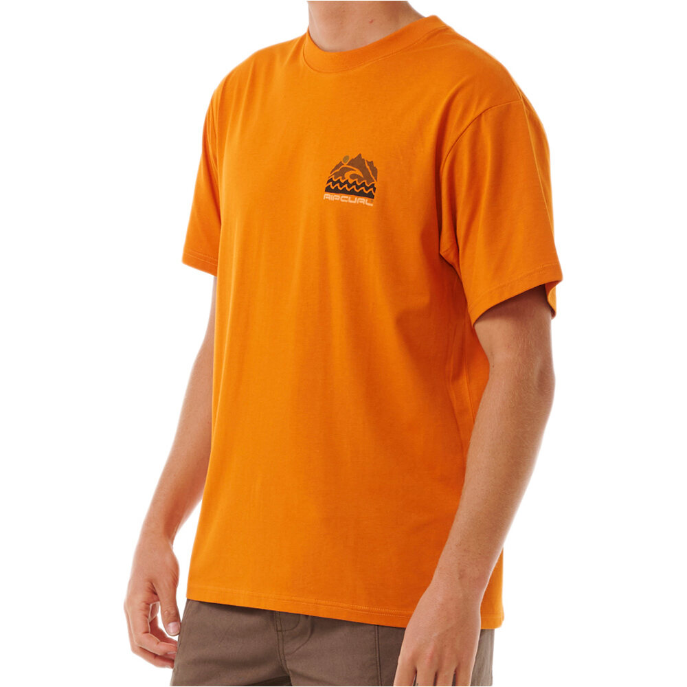 Rip Curl camiseta manga corta hombre VAPORCOOL SEARCH TREK TEE vista trasera