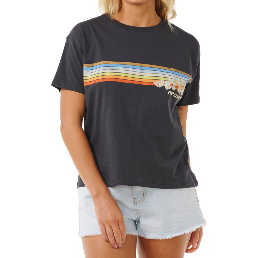 Rip Curl camiseta manga corta mujer HOFFMAN RELAXED TEE vista frontal