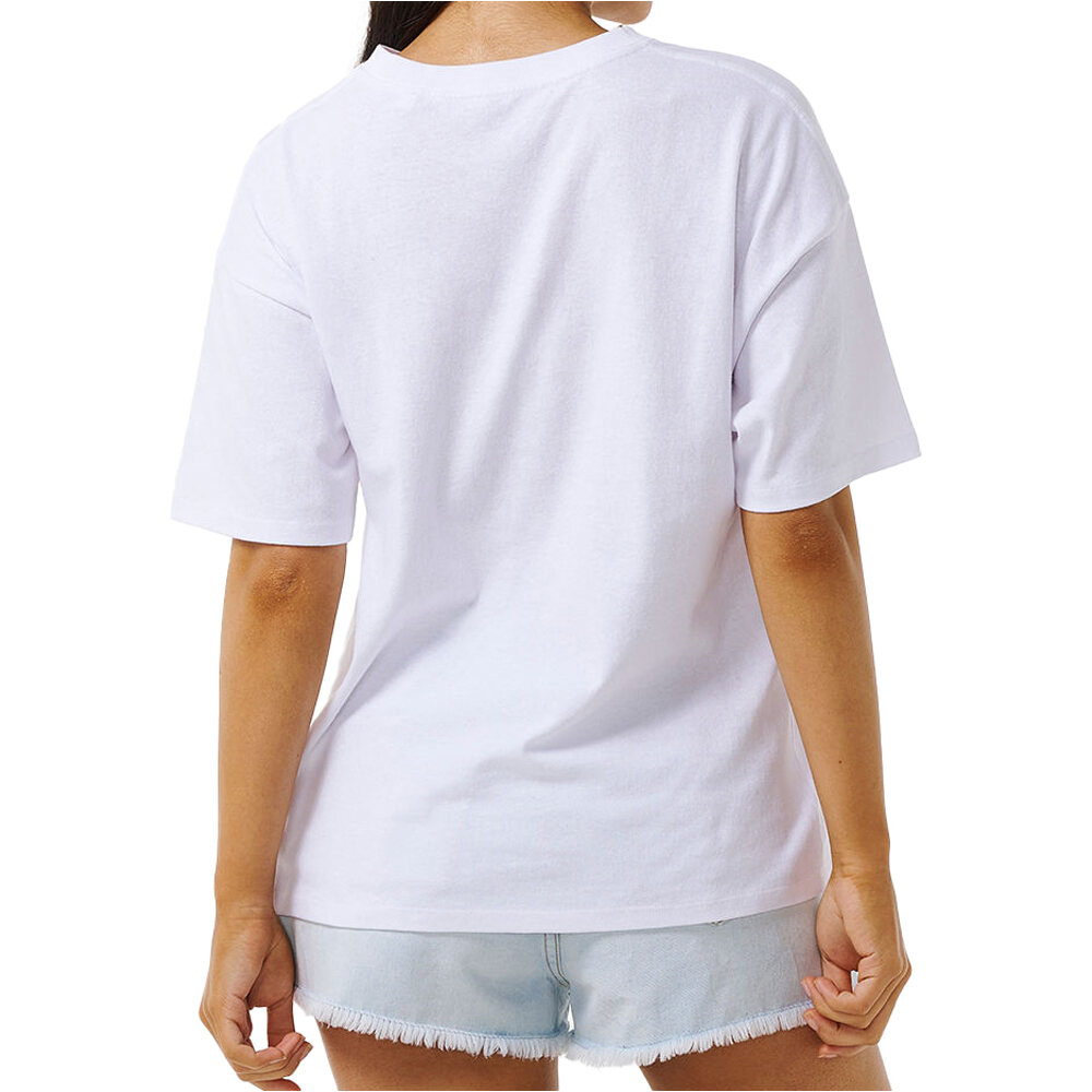 Rip Curl camiseta manga corta mujer SANTORINI SUN HERITAGE TEE vista trasera