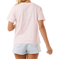 Rip Curl camiseta manga corta mujer SEA SHELLS RELAXED TEE vista detalle