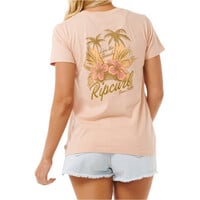 Rip Curl camiseta manga corta mujer WILD BLOOM STANDARD TEE vista detalle