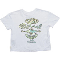 Rip Curl camiseta manga corta niña ROLLING CURL TEE-GIRL vista trasera