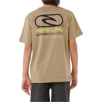 Rip Curl camiseta manga corta niño FUTURE EVOLUTION LOGO TEE -BOY vista trasera