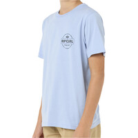 Rip Curl camiseta manga corta niño M_STAPLE TEE -BOY vista detalle