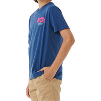 Rip Curl camiseta manga corta niño SHRED TILL DEAD TEE-BOY vista trasera