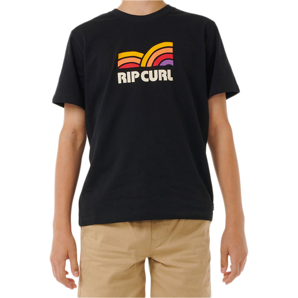 Rip Curl camiseta manga corta niño SURF REVIVAL CAPTURE TEE-BOY vista frontal