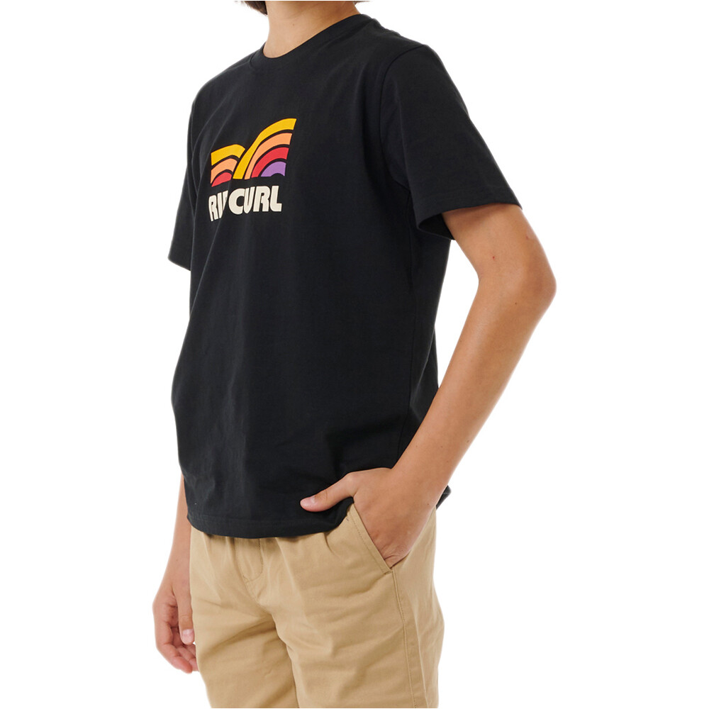 Rip Curl camiseta manga corta niño SURF REVIVAL CAPTURE TEE-BOY vista trasera