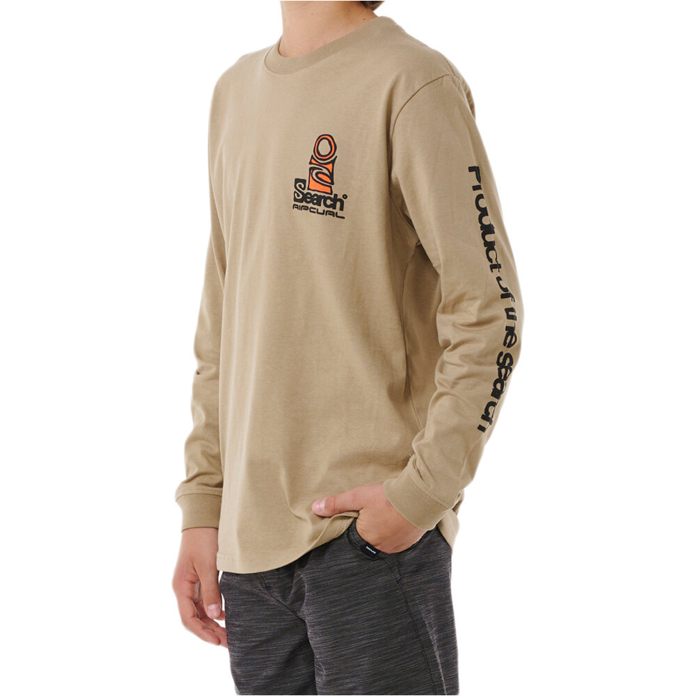 Rip Curl camiseta manga larga niño SEARCH STACK LS TEE-BOY vista trasera