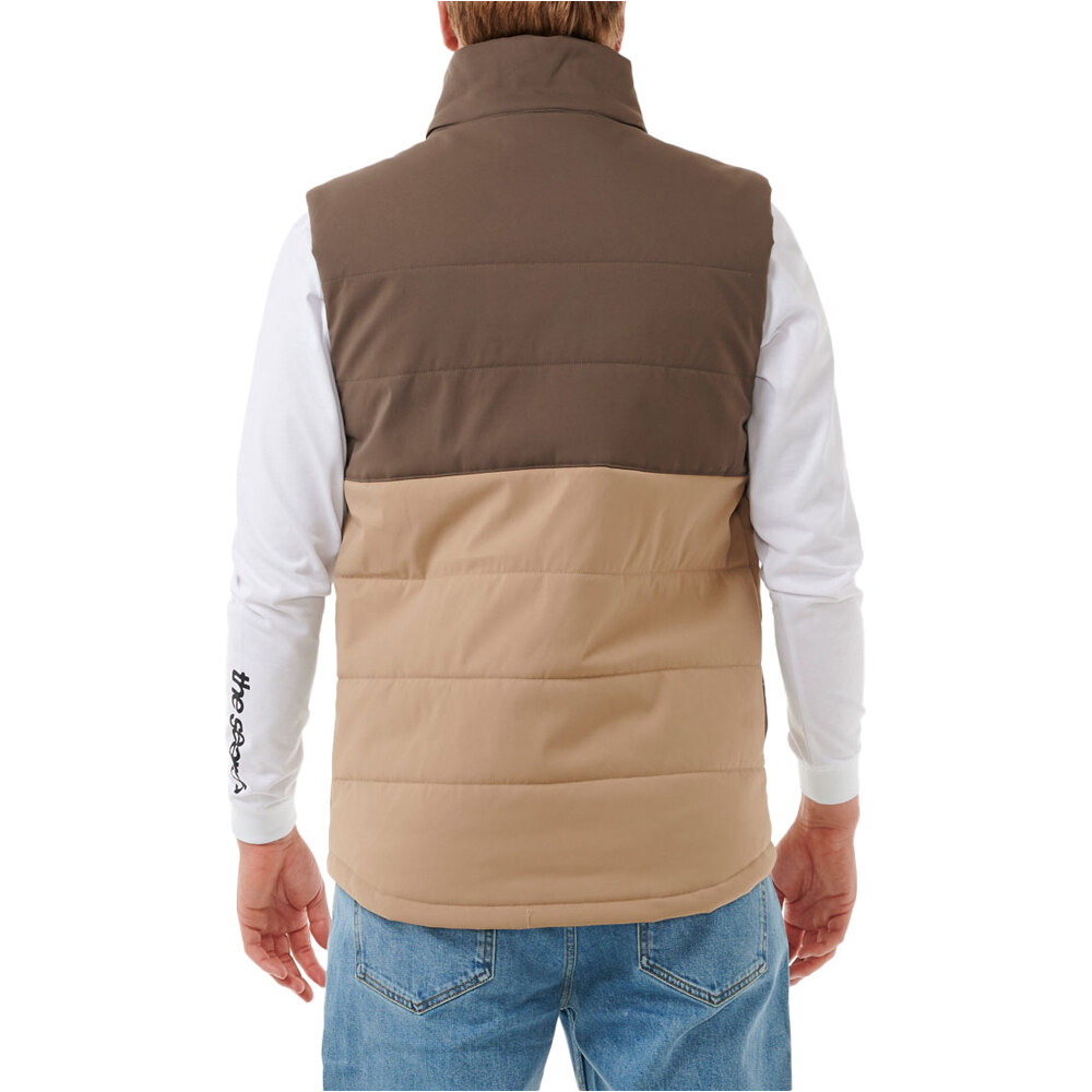 Rip Curl chalecos hombre ANTI SERIES RIDGE VEST vista trasera