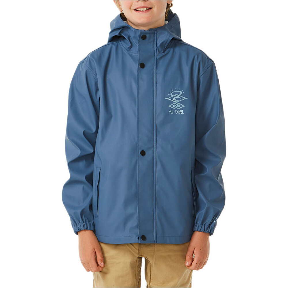 Rip Curl chaqueta niño ANTI SERIES RAIN JACKET - KIDS vista frontal