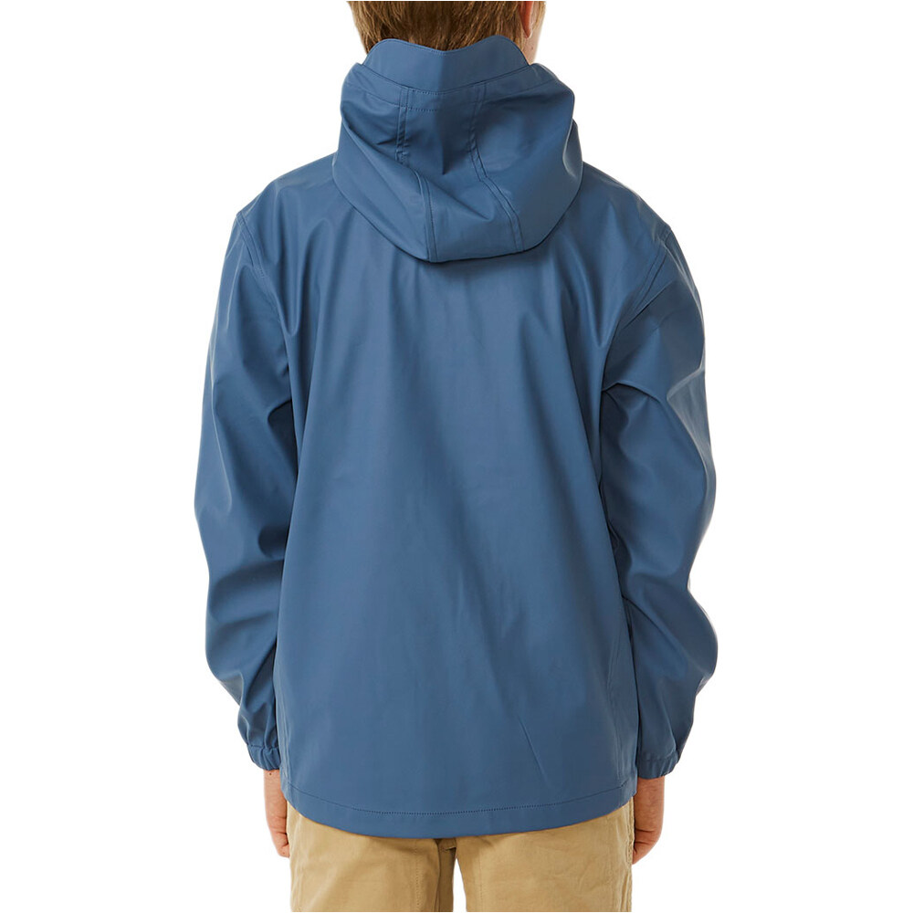 Rip Curl chaqueta niño ANTI SERIES RAIN JACKET - KIDS vista trasera