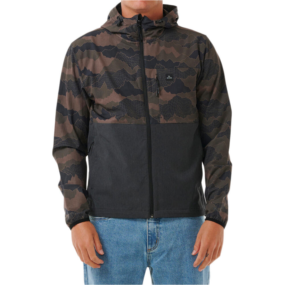 Rip Curl chaquetas hombre ANTI SERIES ELITE JACKET vista frontal