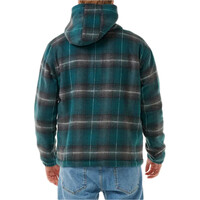 Rip Curl chaquetas hombre CLASSIC SURF CHECK JACKET vista trasera