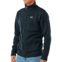 Rip Curl jersey hombre CRESCENT ZIP THRU vista detalle