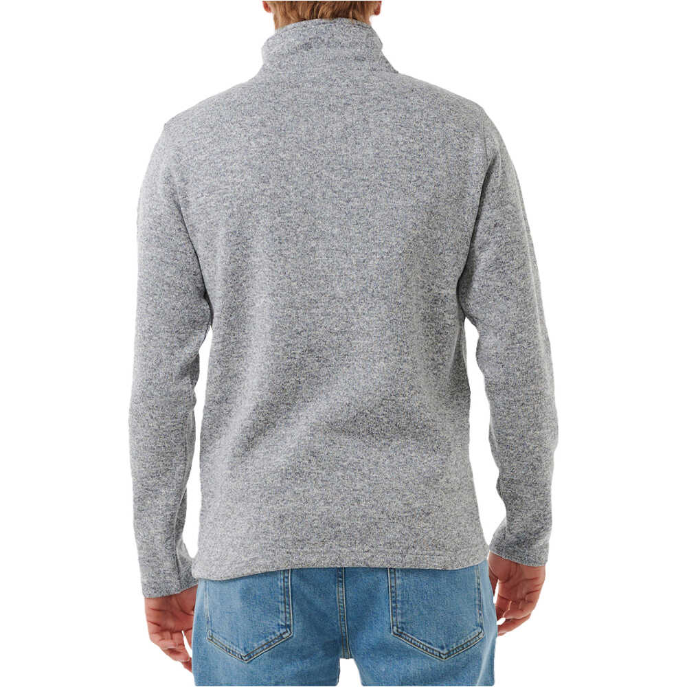 Rip Curl jersey hombre CRESCENT ZIP THRU vista trasera