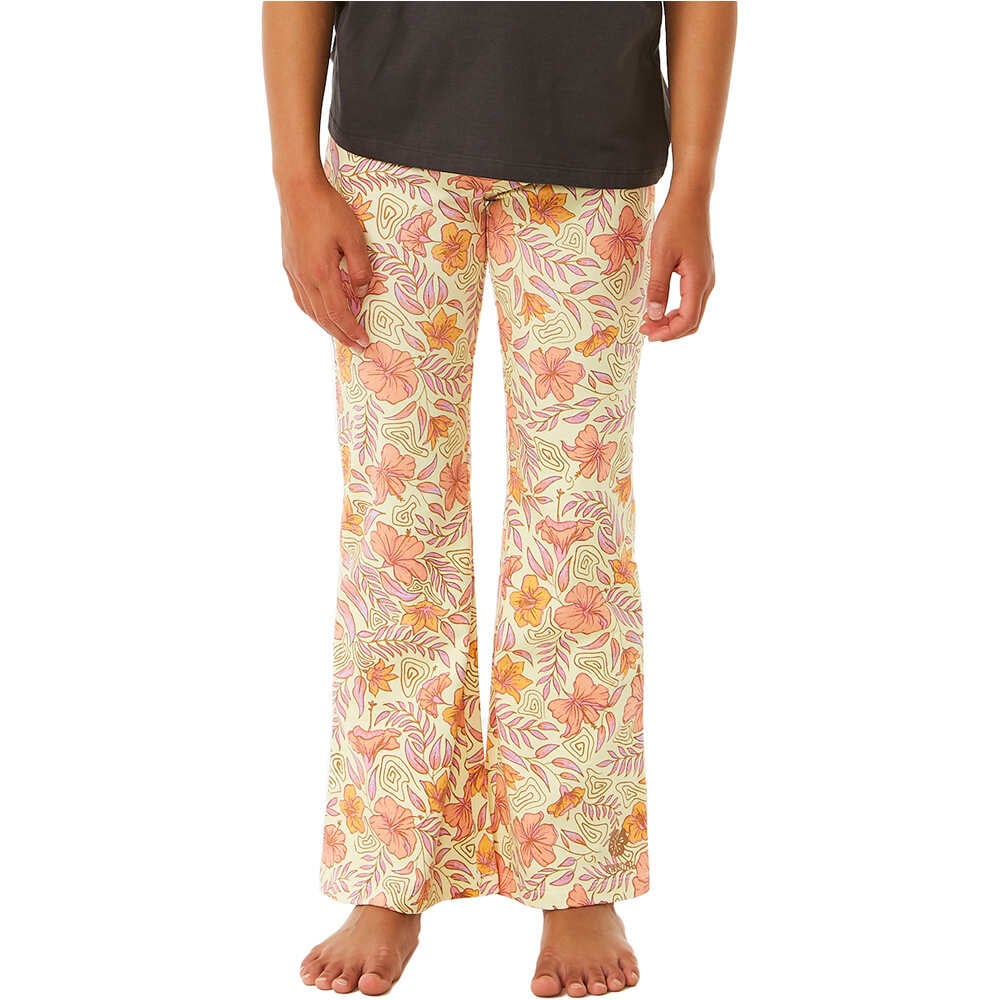 Rip Curl pantalón niña TROPIC FLORAL BELL PANT-GIRL vista frontal