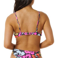 Rip Curl parte de arriba bikini HIBISCUS HEAT CROP vista trasera