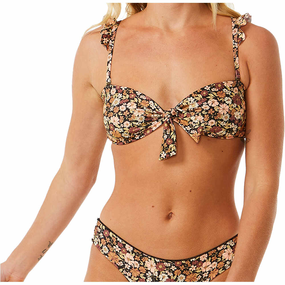 Rip Curl parte de arriba bikini SEA OF DREAMS BANDEAU vista frontal