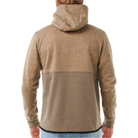 Rip Curl polar hombre ANTI SERIES DEPARTED ZIP THR vista trasera