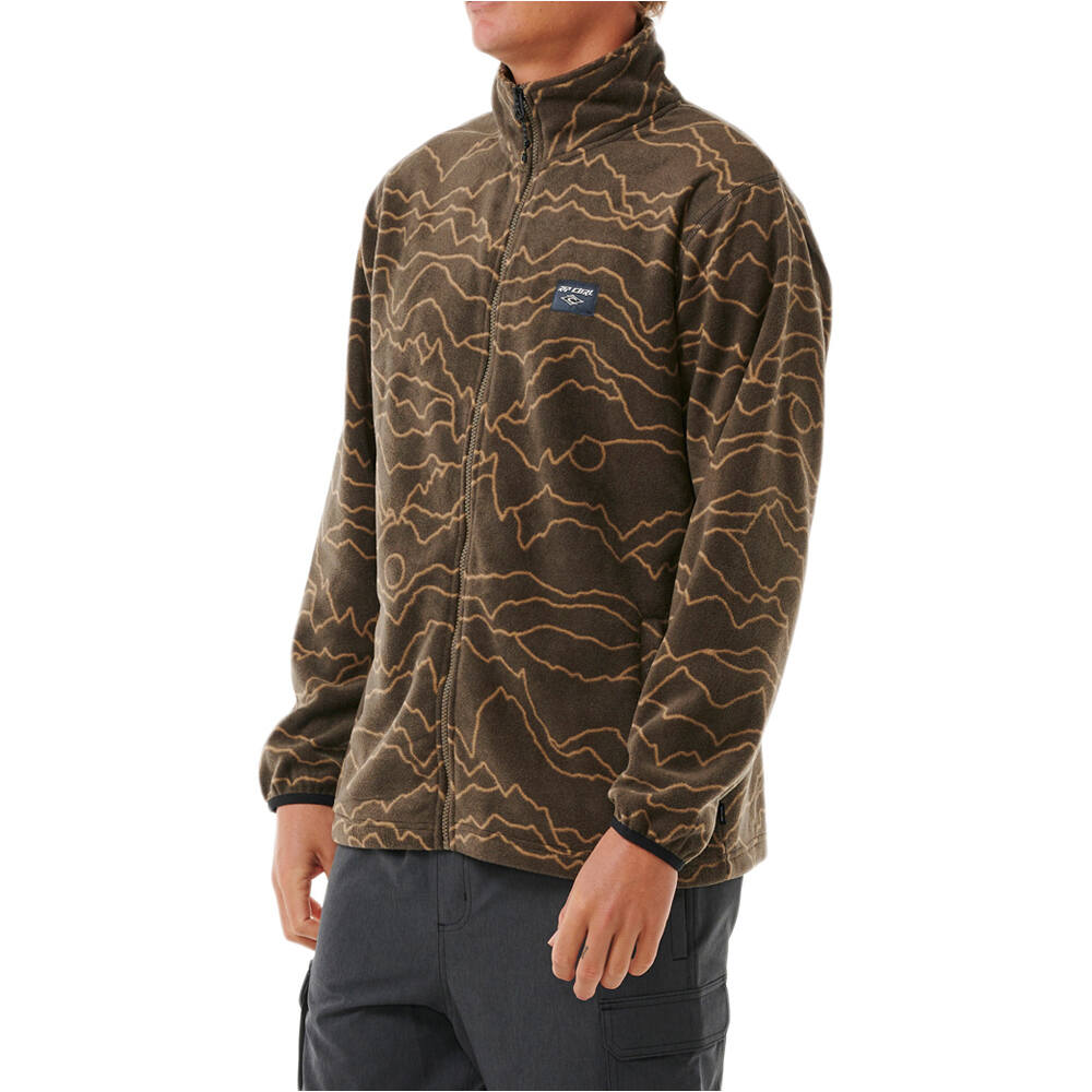 Rip Curl polar hombre FUN TIMES POLAR FLEECE vista trasera