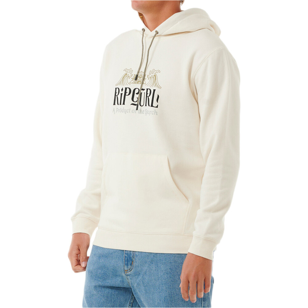 Rip Curl sudadera hombre DOWN THE LINE HOODED vista trasera