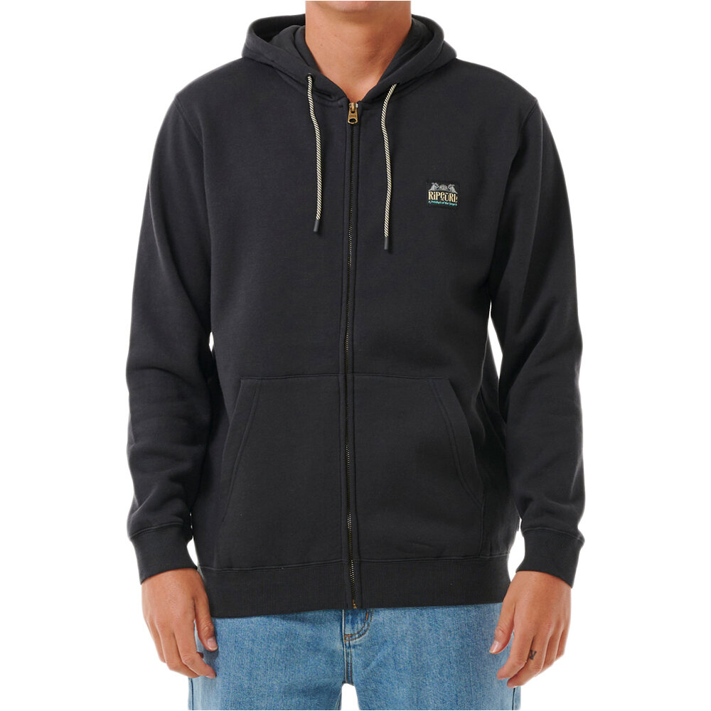 Rip Curl sudadera hombre HORIZON ZIP THRU HOOD vista frontal