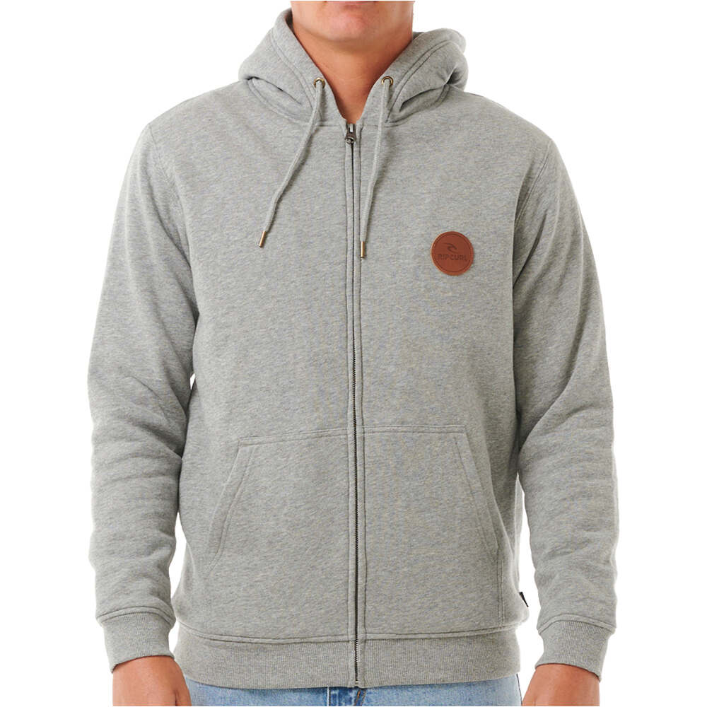 Rip Curl sudadera hombre ICOS LINED FLEECE vista frontal