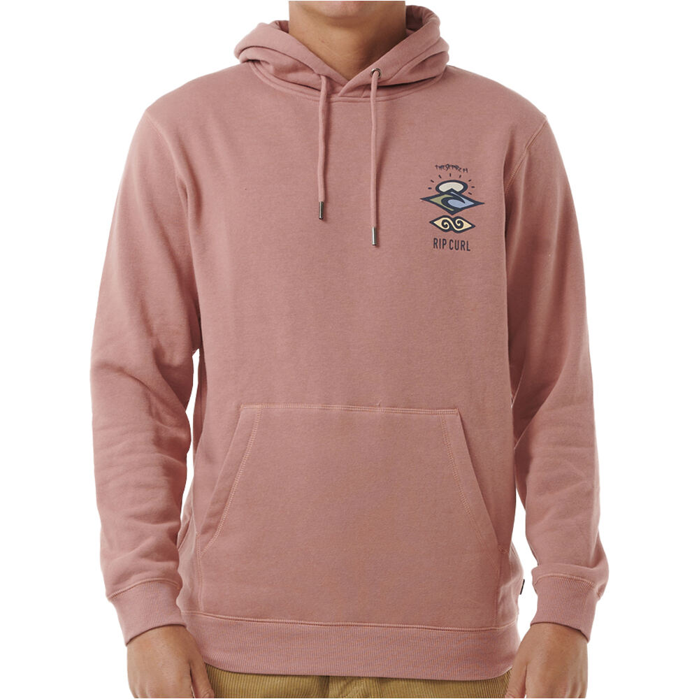 Rip Curl sudadera hombre SEARCH ICON HOOD vista frontal