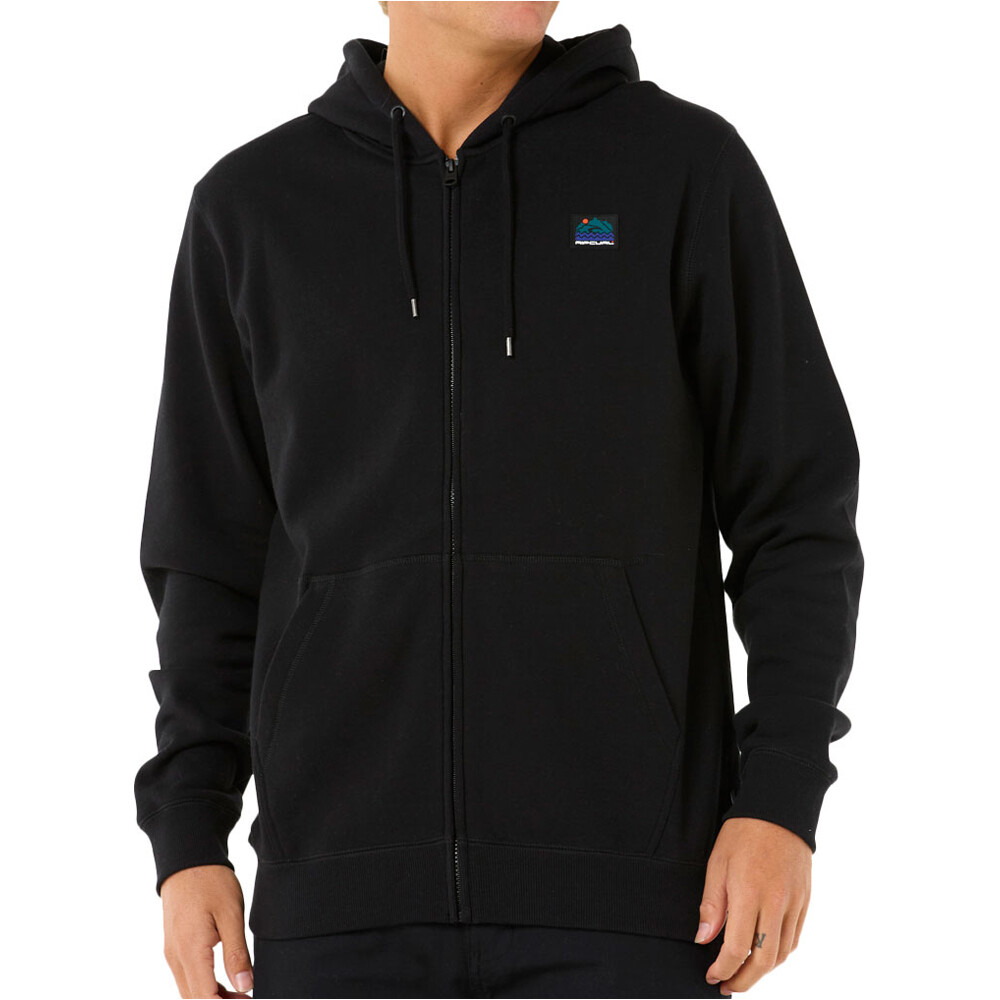 Rip Curl sudadera hombre SEARCH ZIP THRU HOOD vista detalle