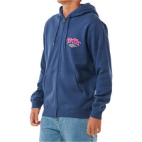 Rip Curl sudadera hombre SHRED TILL DEAD HOOD vista trasera