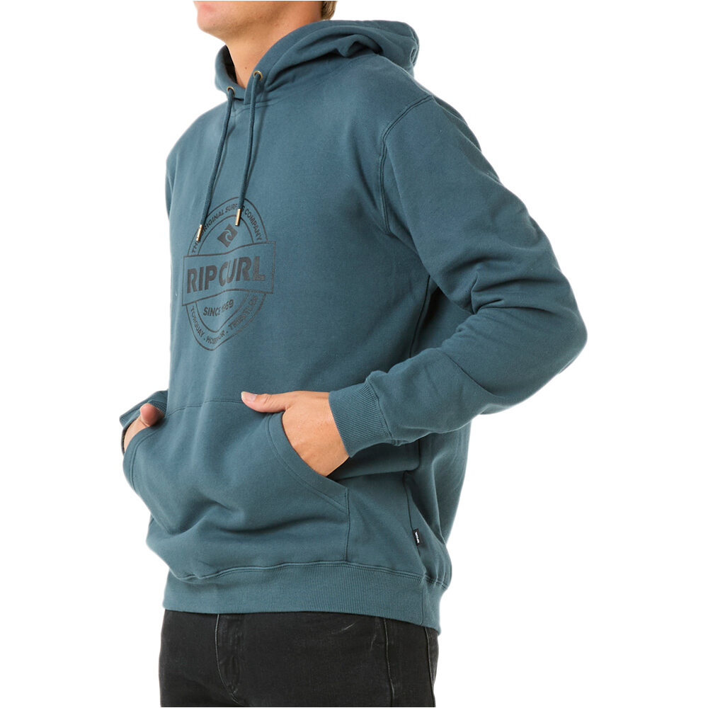 Rip Curl sudadera hombre STAPLER HOOD vista detalle