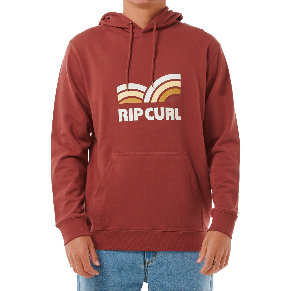 Rip Curl sudadera hombre SURF REVIVAL CAPTURE HOOD vista frontal