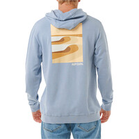 Rip Curl sudadera hombre SURF REVIVAL LINED UP ZIP THRU vista trasera