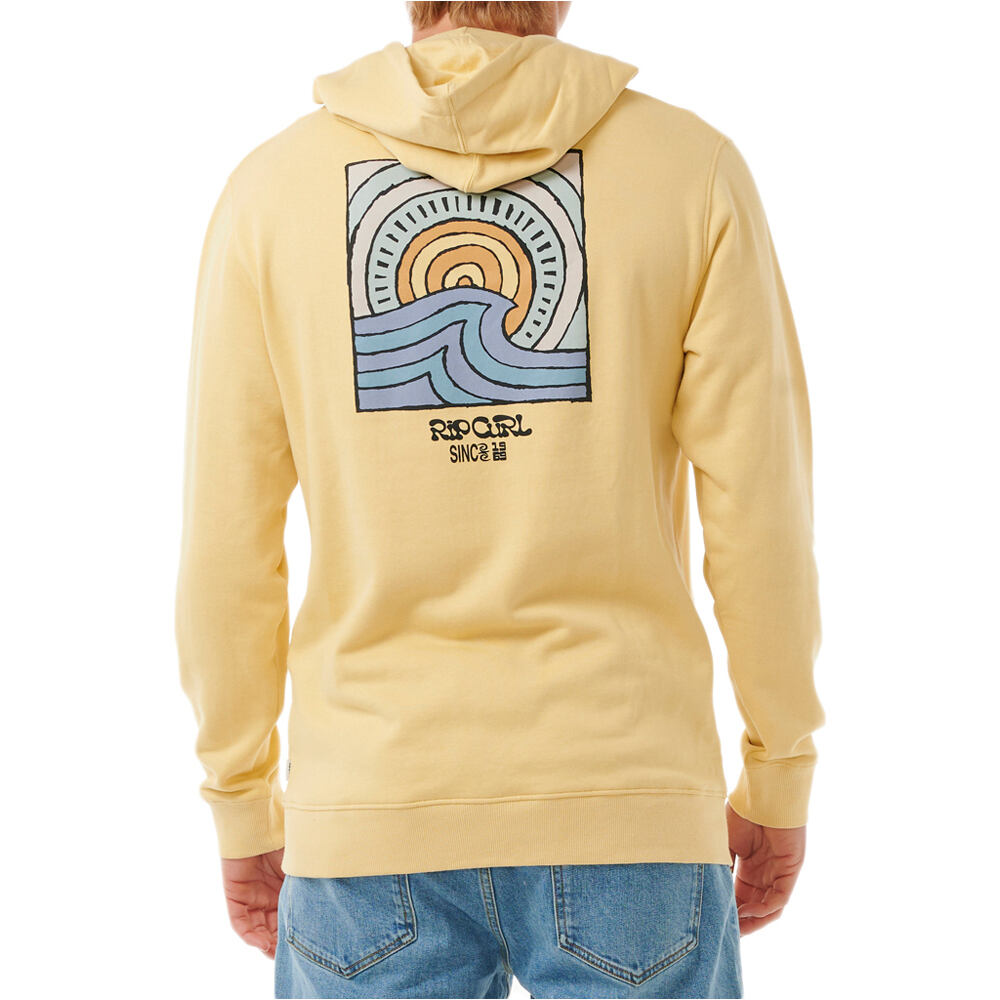 Rip Curl sudadera hombre SWC HAYS AND RAZED HOOD vista detalle