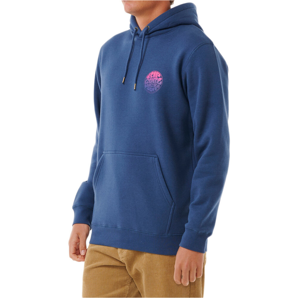 Rip Curl sudadera hombre WETSUIT ICON HOOD vista trasera