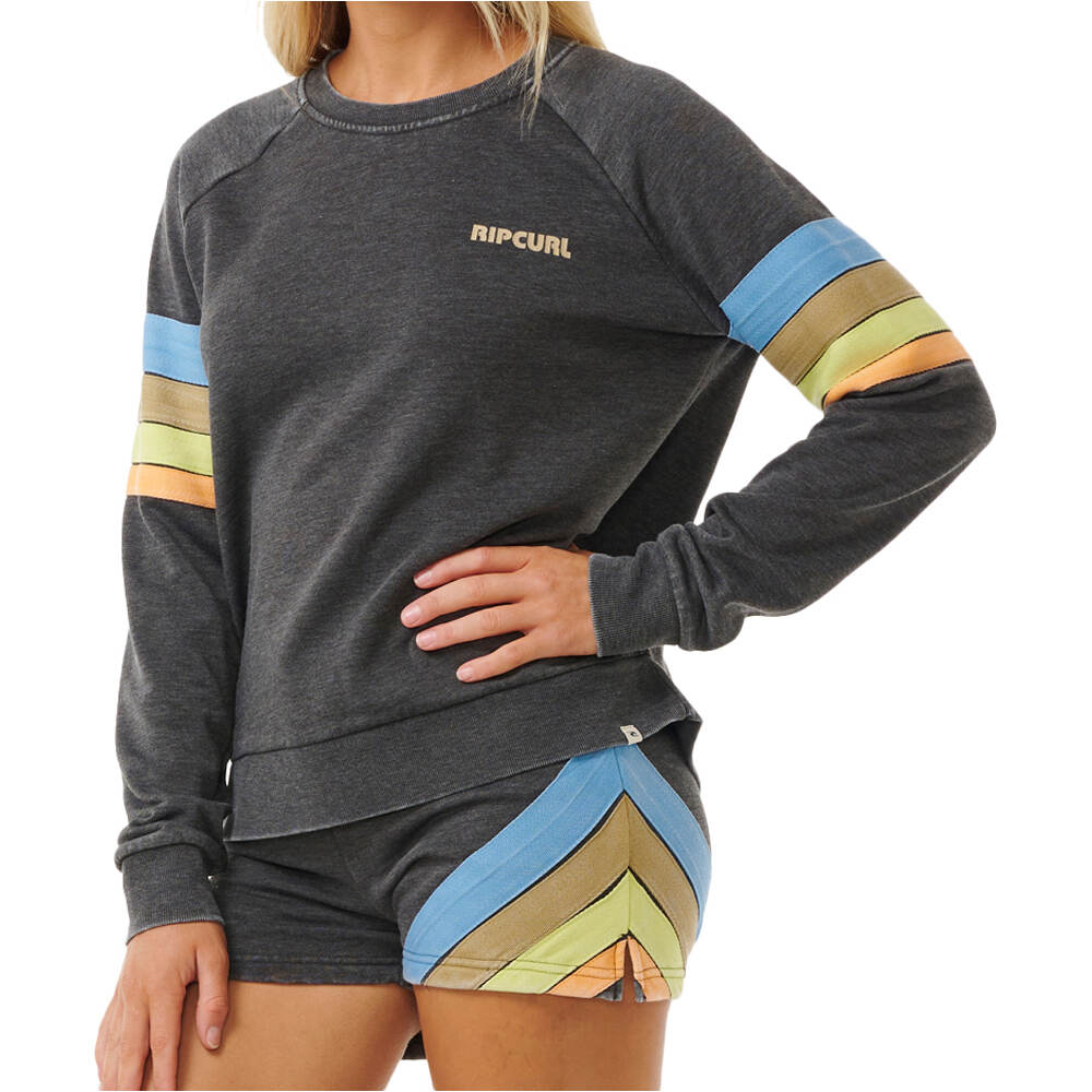 Rip Curl sudadera mujer HIGH TIDE SURF RAGLAN CREW vista detalle