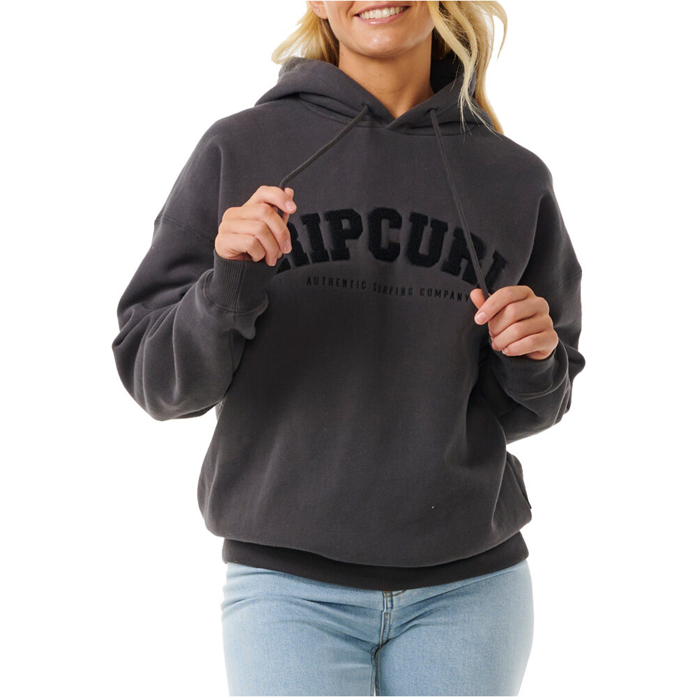 Rip Curl sudadera mujer VARSITY HOODIE vista frontal