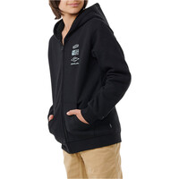 Rip Curl sudadera niño EVOLUTION ZIP THRU HOOD - BOY vista trasera