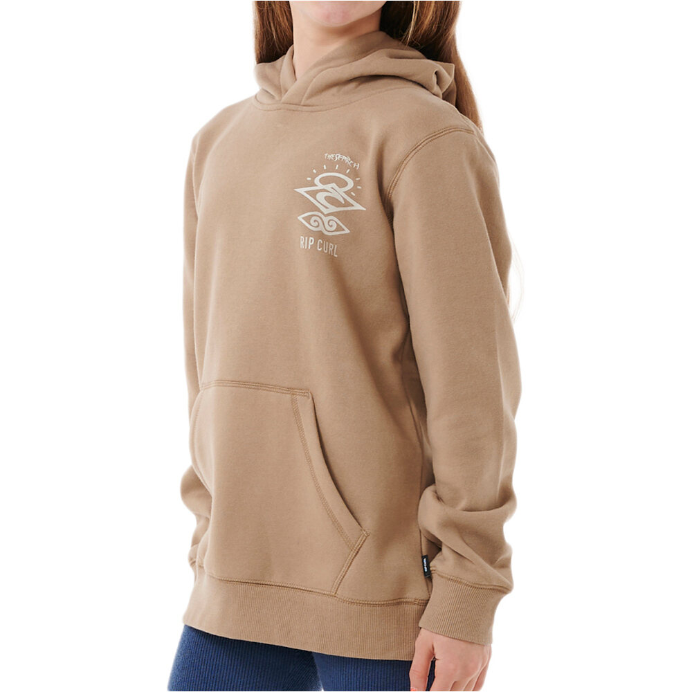 Rip Curl sudadera niño SEARCH ICON HOOD -BOY vista trasera