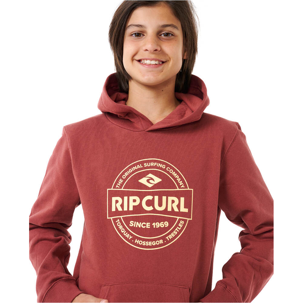 Rip Curl sudadera niño STAPLER HOOD-BOY 03