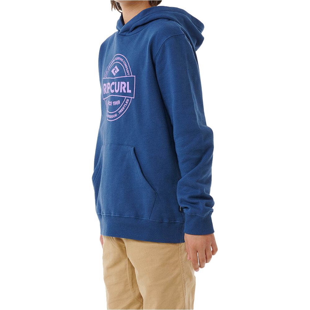 Rip Curl sudadera niño STAPLER HOOD-BOY vista detalle