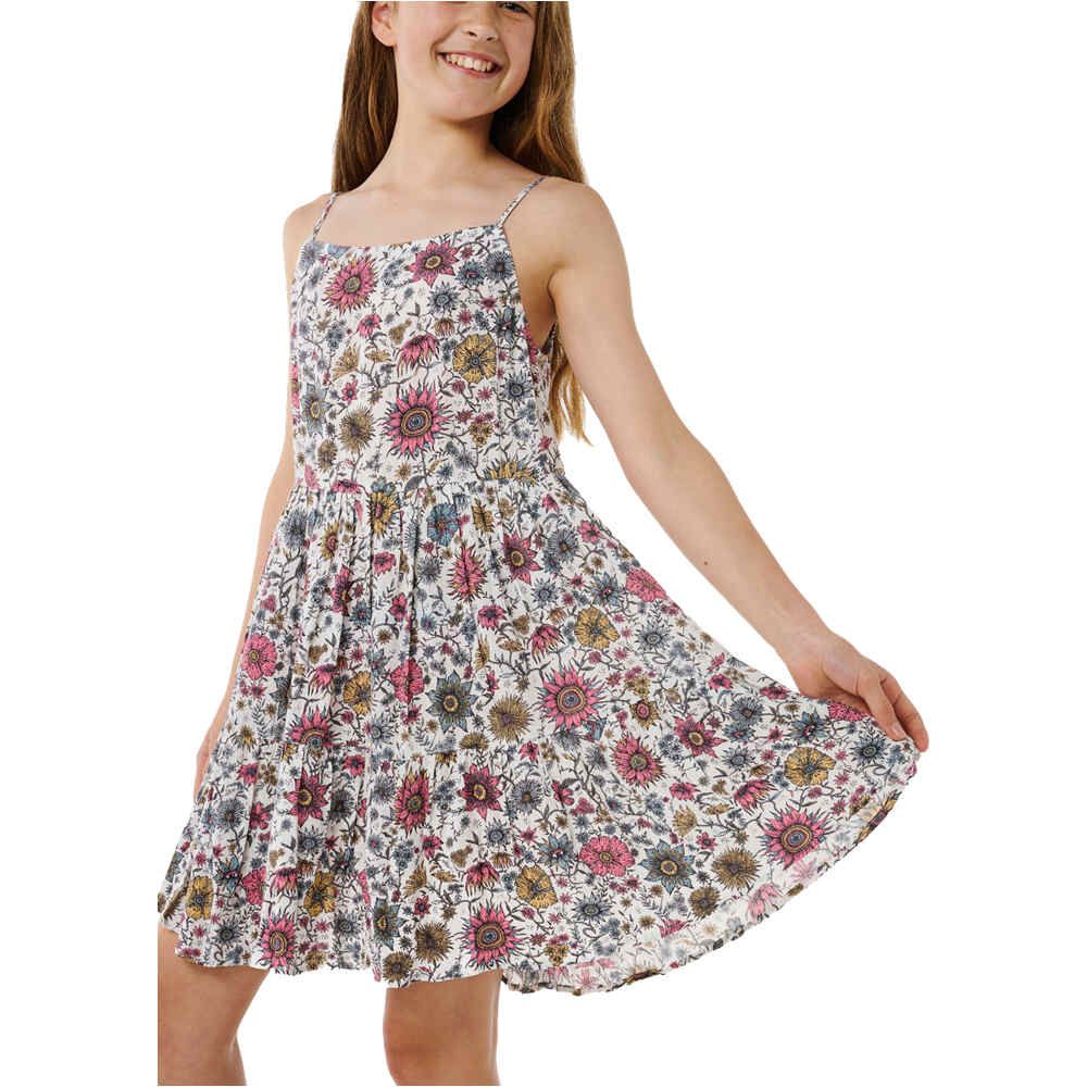 Rip Curl vestido niña FLORAL HEAT DRESS -GIRL vista detalle