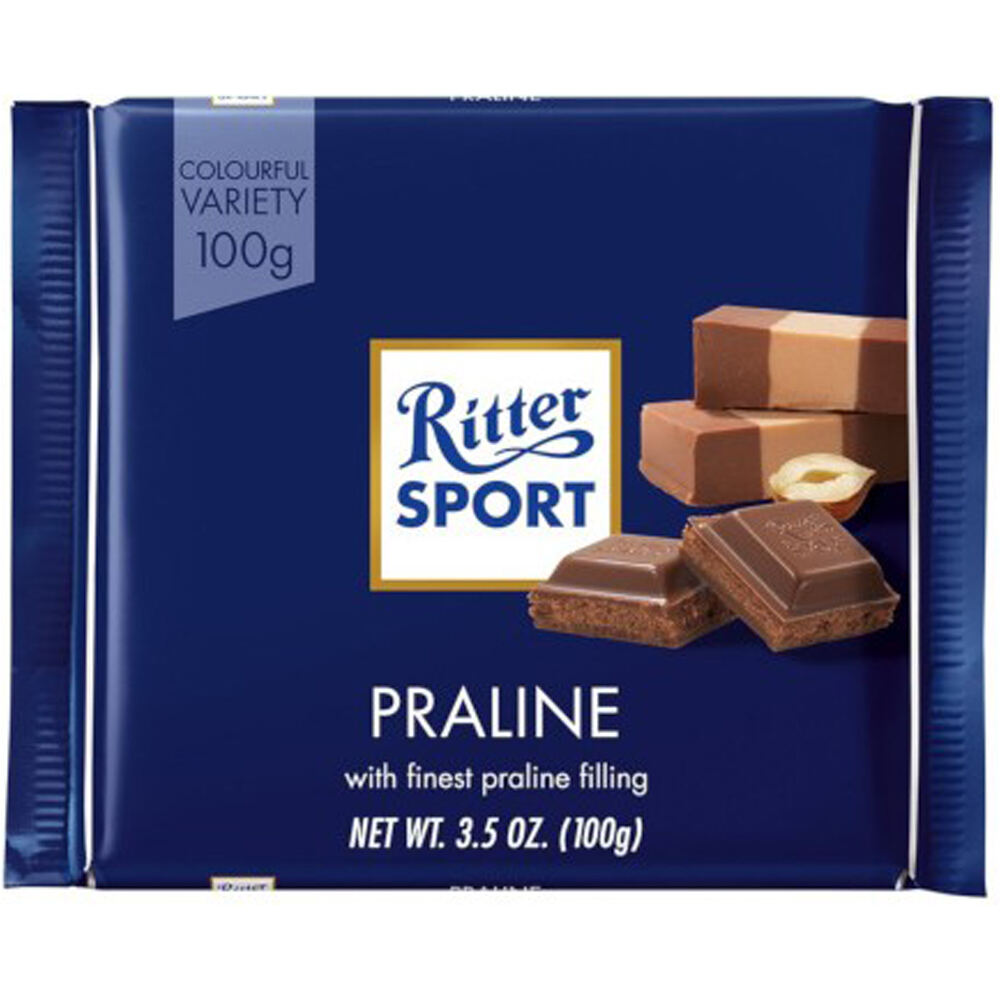 Ritter Sport Aperitivos/Snacks COLOURFUL PRALINE CHOCOLATE 100g vista frontal