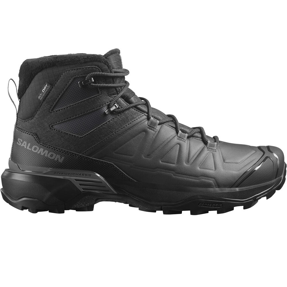 Salomon bota trekking hombre X ULTRA SNOWPILOT WP lateral exterior