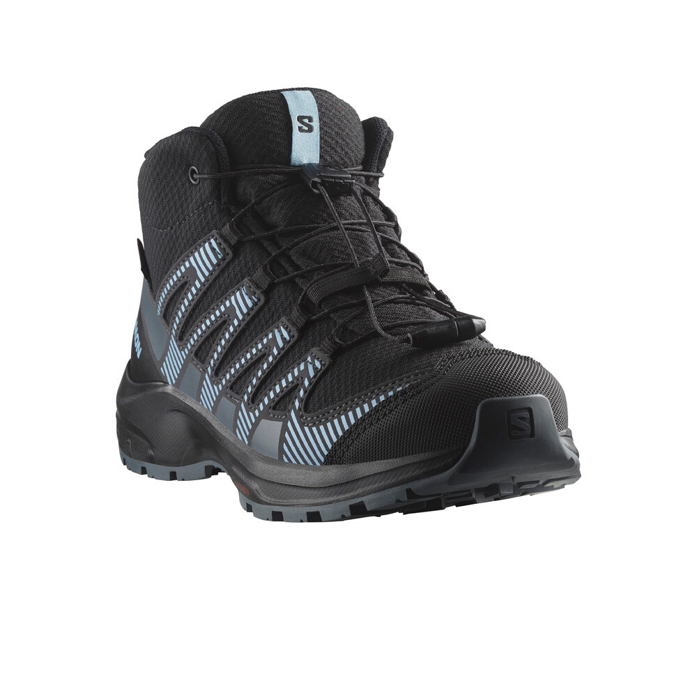 Salomon bota trekking niño XA PRO V8 MID CSWP J lateral interior